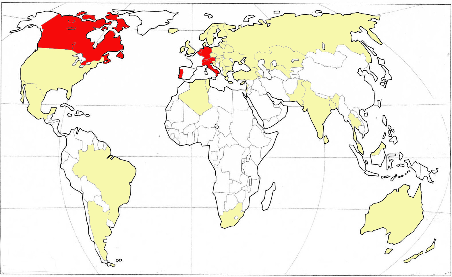 Découvrez la carte des pays où le roaming 4G arrive pour les abonnés